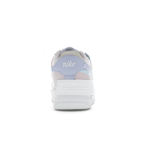 Кроссы Nike Air Force 1 Low Shadow White Glacier Blue Ghost (W) - женская сетка размеров