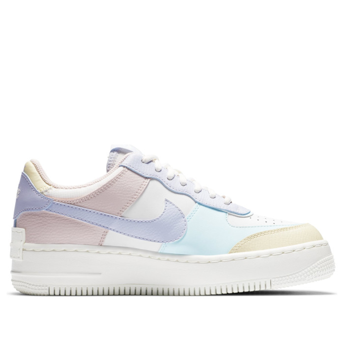 Nike Air Force 1 Low Shadow White Glacier Blue Ghost (W) - женская сетка размеров Nike Air Force 1 Low Shadow White Glacier Blue Ghost (W) - женская сетка размеров
