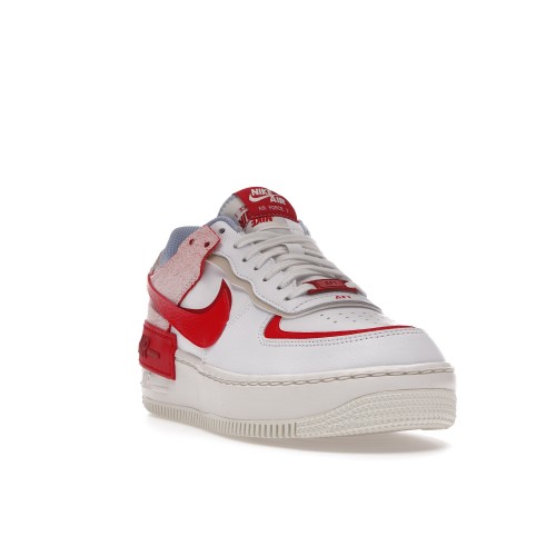 Кроссы Nike Air Force 1 Low Shadow Cracked Leather (W) - женская сетка размеров