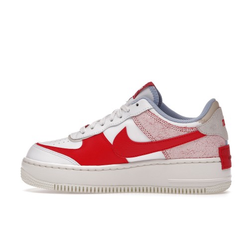 Кроссы Nike Air Force 1 Low Shadow Cracked Leather (W) - женская сетка размеров