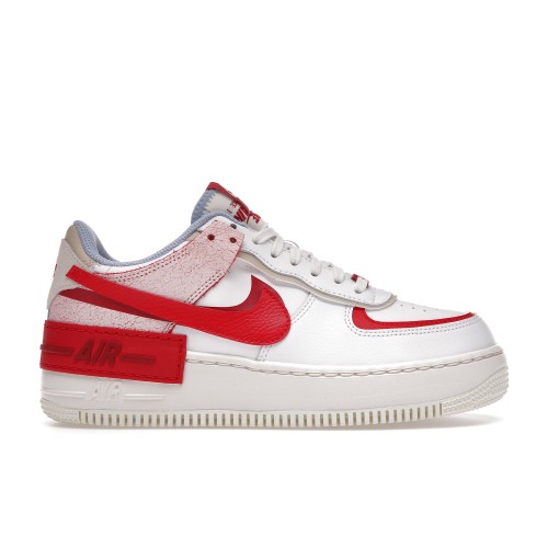 Кроссы Nike Air Force 1 Low Shadow Cracked Leather (W) - женская сетка размеров