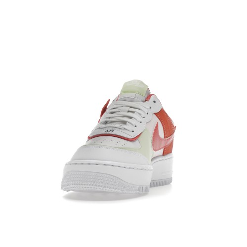 Кроссы Nike Air Force 1 Low Shadow White Magic Ember (W) - женская сетка размеров