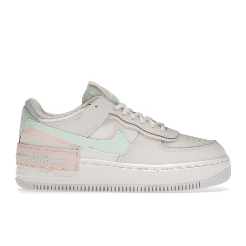 Кроссы Nike Air Force 1 Low Shadow White Atmosphere Mint Foam (W) - женская сетка размеров