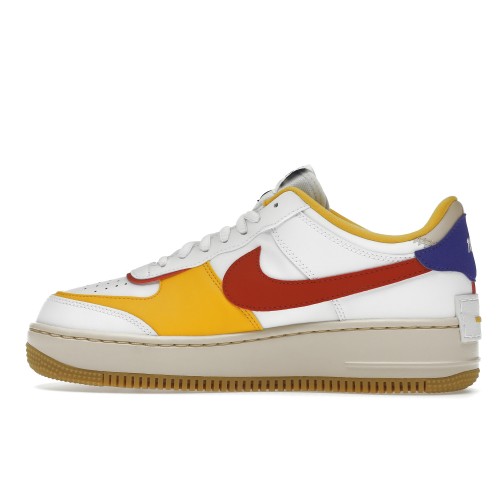 Кроссы Nike Air Force 1 Low Shadow Summit White Neptune Green (W) - женская сетка размеров