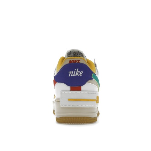 Кроссы Nike Air Force 1 Low Shadow Summit White Neptune Green (W) - женская сетка размеров