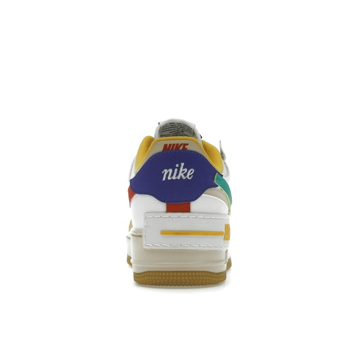Nike Air Force 1 Low Shadow Summit White Neptune Green (W) - женская сетка размеров Nike Air Force 1 Low Shadow Summit White Neptune Green (W) - женская сетка размеров