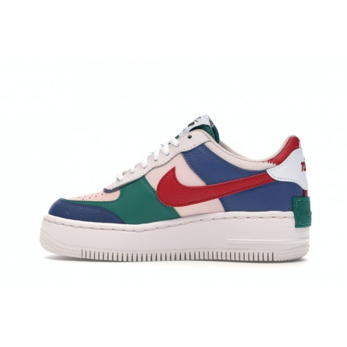 Кроссы Nike Air Force 1 Low Shadow Mystic Navy (W) - женская сетка размеров