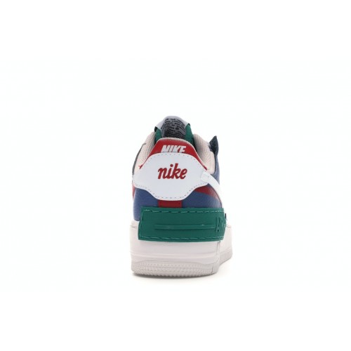 Кроссы Nike Air Force 1 Low Shadow Mystic Navy (W) - женская сетка размеров