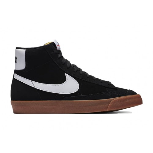 Мужские кроссовки Blazer Mid 77 Suede Black