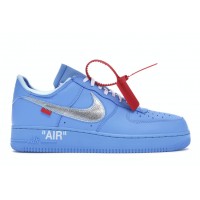 Кроссовки Nike Air Force 1 Low Off-White MCA University Blue