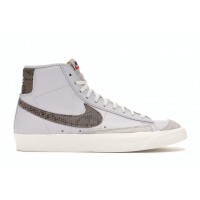 Мужские кроссовки Nike Blazer Mid 77 Vintage White Snakeskin