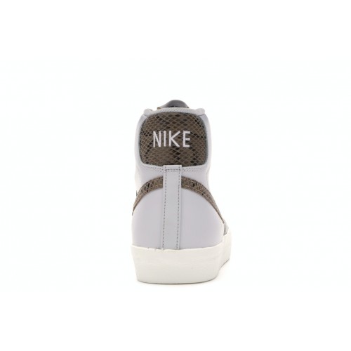 Мужские кроссовки Nike Blazer Mid 77 Vintage White Snakeskin