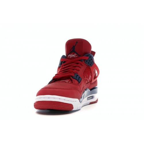 Кроссы Jordan 4 Retro FIBA (2019) - мужская сетка размеров