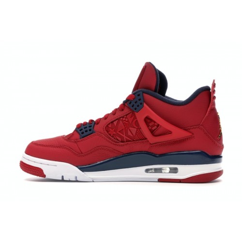 Кроссы Jordan 4 Retro FIBA (2019) - мужская сетка размеров