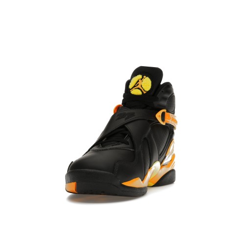 Кроссы Jordan 8 Retro Taxi Yellow Black (W) - женская сетка размеров