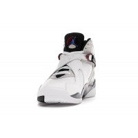 Женские кроссовки Jordan 8 Retro White Burgundy (W)