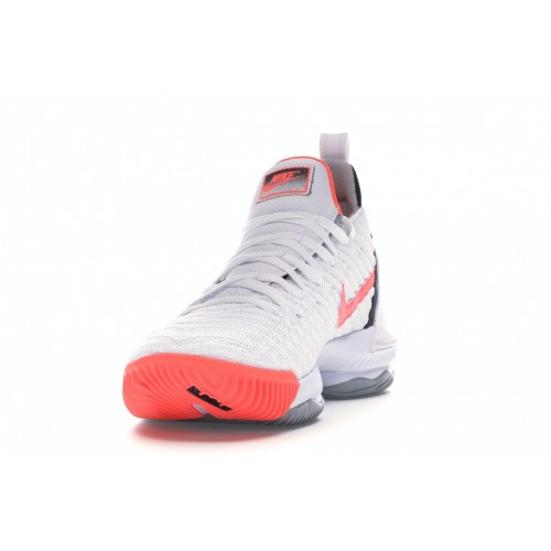 Кроссы Nike LeBron 16 White Hot Lava - мужская сетка размеров