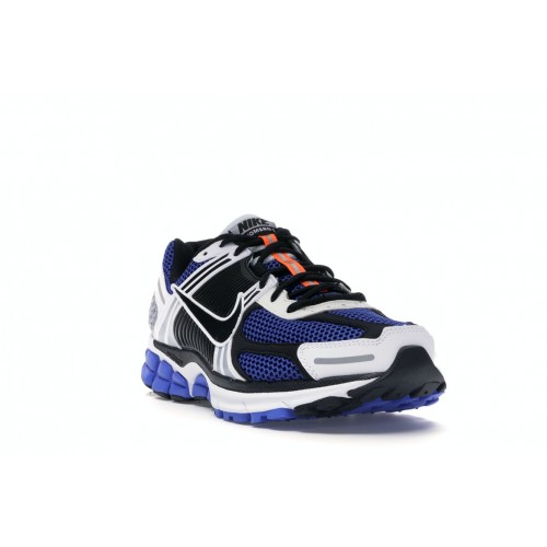 Кроссы Nike Zoom Vomero 5 White Racer Blue Black (2019/2024) - мужская сетка размеров