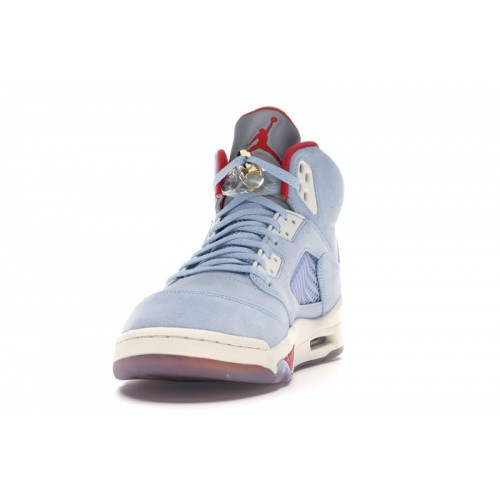 Trophy Room x Air Jordan 5 Retro Ice Blue - мужская сетка размеров