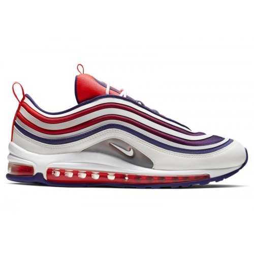 Кроссы Nike Air Max 97 Ultra Infrared Purple - мужская сетка размеров