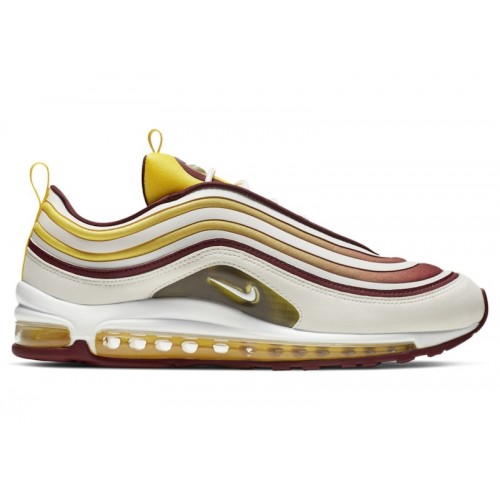 Кроссы Nike Air Max 97 Red Amarillo - мужская сетка размеров