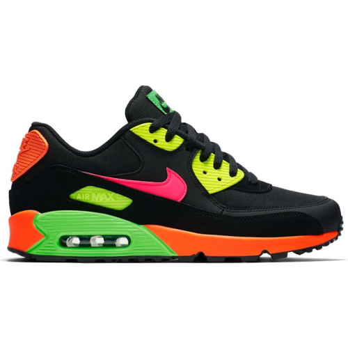 Кроссы Nike Air Max 90 Tokyo Neon - мужская сетка размеров