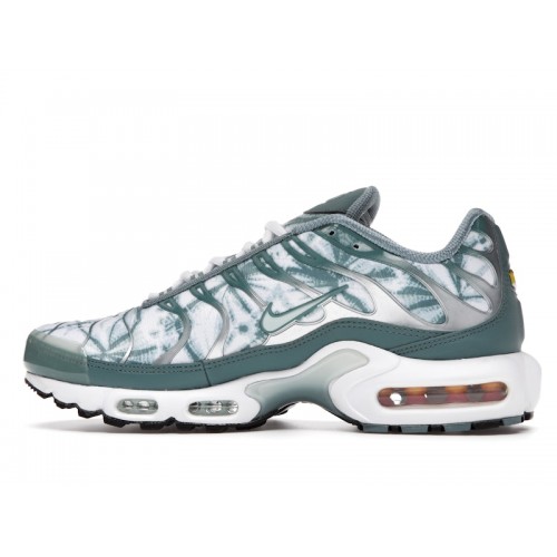 Кроссы Nike Air Max Plus Palm Trees Green - мужская сетка размеров