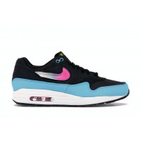 Кроссовки Nike Air Max 1 Jelly Swoosh Black Fuchsia Blue Fury