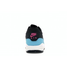 Кроссовки Nike Air Max 1 Jelly Swoosh Black Fuchsia Blue Fury