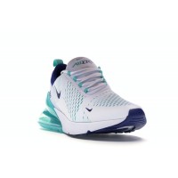 Nike Air Max 270 White Hyper Jade Deep Royal Blue