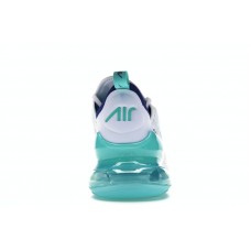 Nike Air Max 270 White Hyper Jade Deep Royal Blue