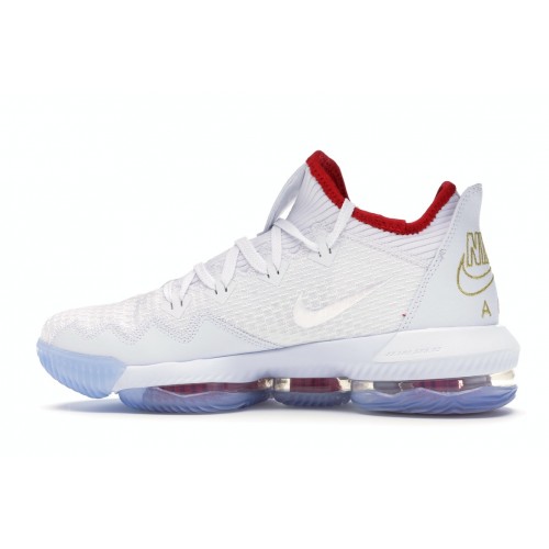 Кроссы Nike LeBron 16 Low Draft Day - мужская сетка размеров