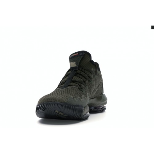 Кроссы Nike LeBron 16 Low Camo - мужская сетка размеров