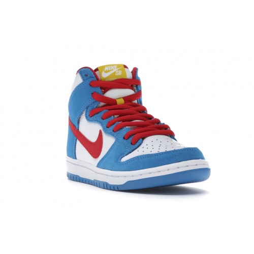 Кроссы Nike SB Dunk High Doraemon - мужская сетка размеров