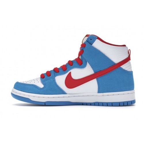 Кроссы Nike SB Dunk High Doraemon - мужская сетка размеров