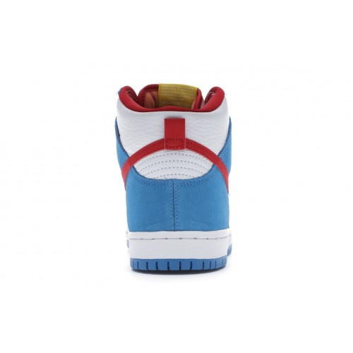 Кроссы Nike SB Dunk High Doraemon - мужская сетка размеров