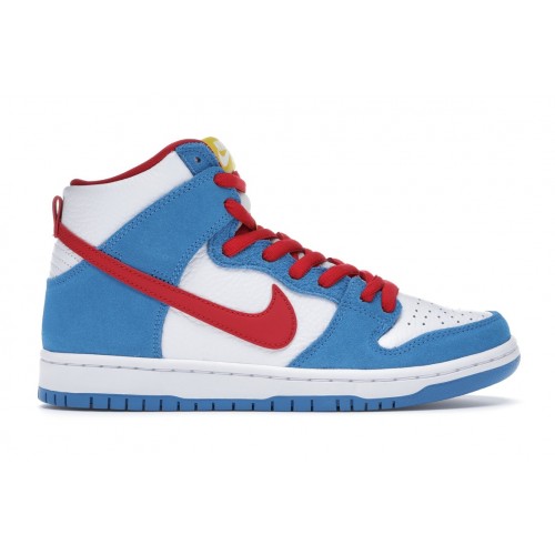 Кроссы Nike SB Dunk High Doraemon - мужская сетка размеров