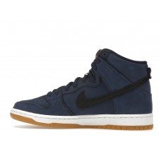 Кроссовки Nike SB Dunk High Orange Label Midnight Navy