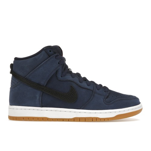 Кроссы Nike SB Dunk High Orange Label Midnight Navy - мужская сетка размеров