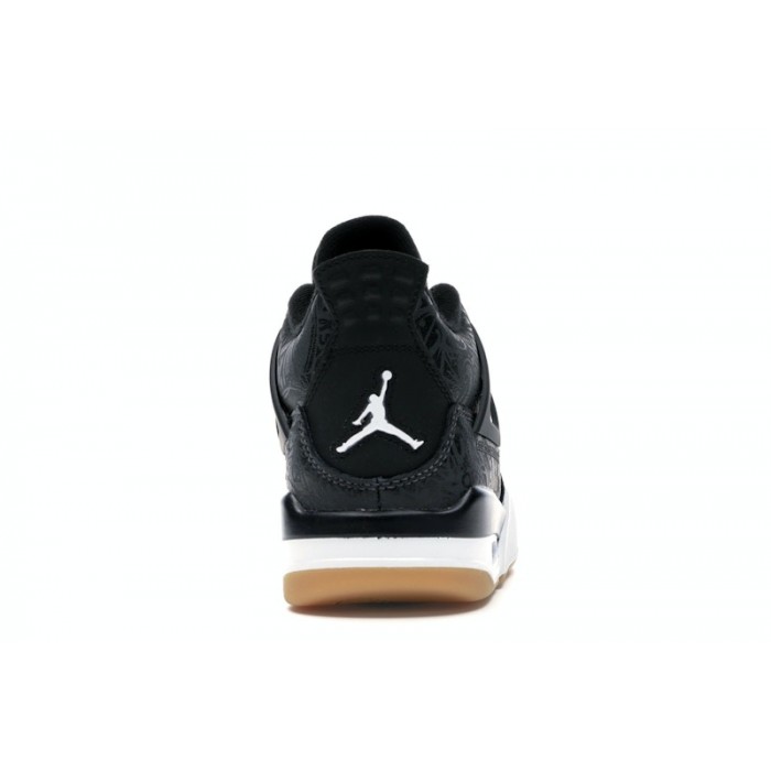 Jordan retro 4 laser black best sale