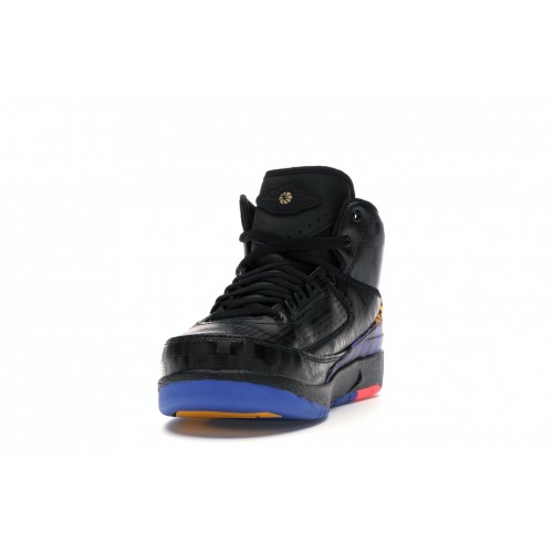 Кроссы Jordan 2 Retro Black History Month (2019) (GS) - подростковая сетка размеров