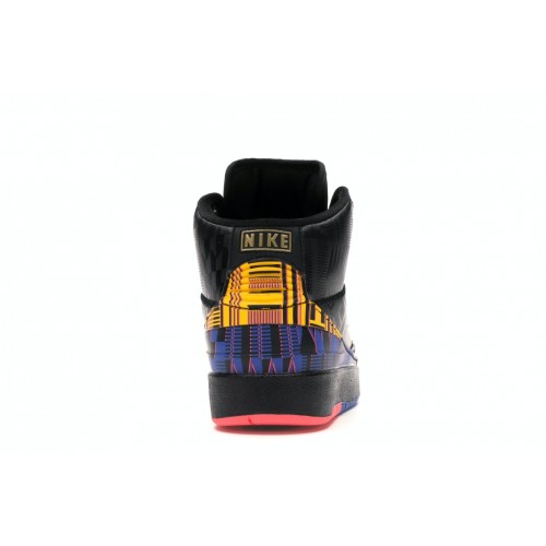 Кроссы Jordan 2 Retro Black History Month (2019) (GS) - подростковая сетка размеров