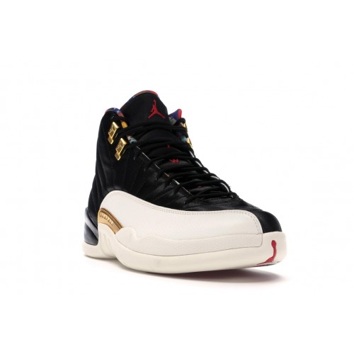 Кроссы Jordan 12 Retro Chinese New Year (2019) - мужская сетка размеров