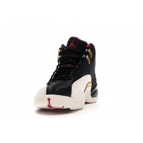Кроссы Jordan 12 Retro Chinese New Year (2019) - мужская сетка размеров