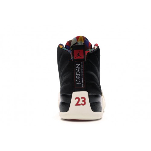 Кроссы Jordan 12 Retro Chinese New Year (2019) - мужская сетка размеров