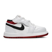 Малышам Jordan 1 Low Alt White Gym Red (TD)