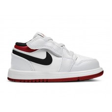 Малышам Jordan 1 Low Alt White Gym Red (TD)