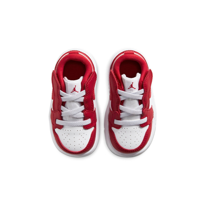 Air Jordan 1 Low ALT TD Gym Red - детская сетка размеров Air Jordan 1 Low ALT TD Gym Red - детская сетка размеров