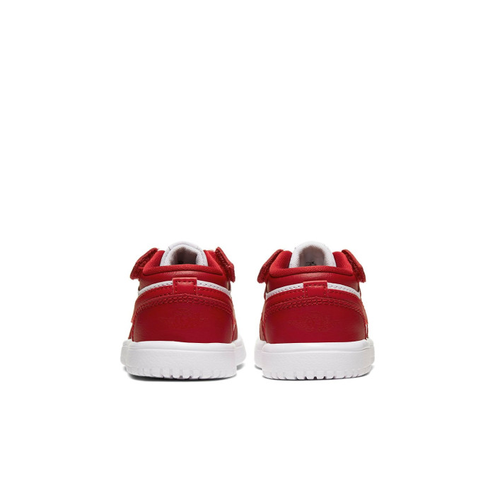 Air Jordan 1 Low ALT TD Gym Red - детская сетка размеров Air Jordan 1 Low ALT TD Gym Red - детская сетка размеров