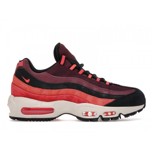 Кроссы Nike Air Max 95 Utility Villain Red - мужская сетка размеров